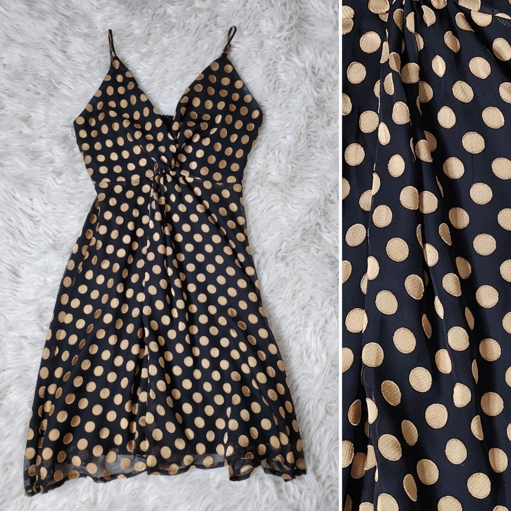 Astr The Label Polka Dot Dress Size Small